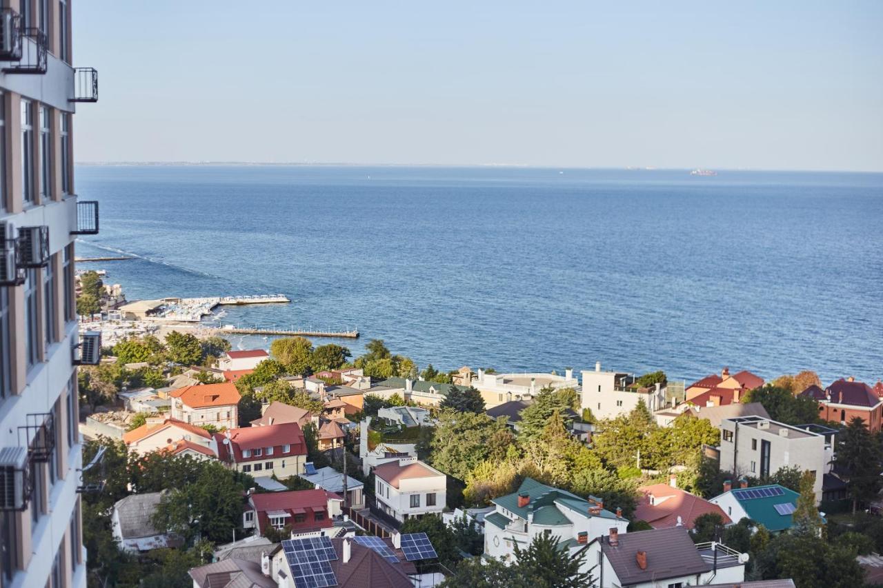 Панорамный Вид На Море 44 Жемчужина Аркадия Odesa Exterior foto